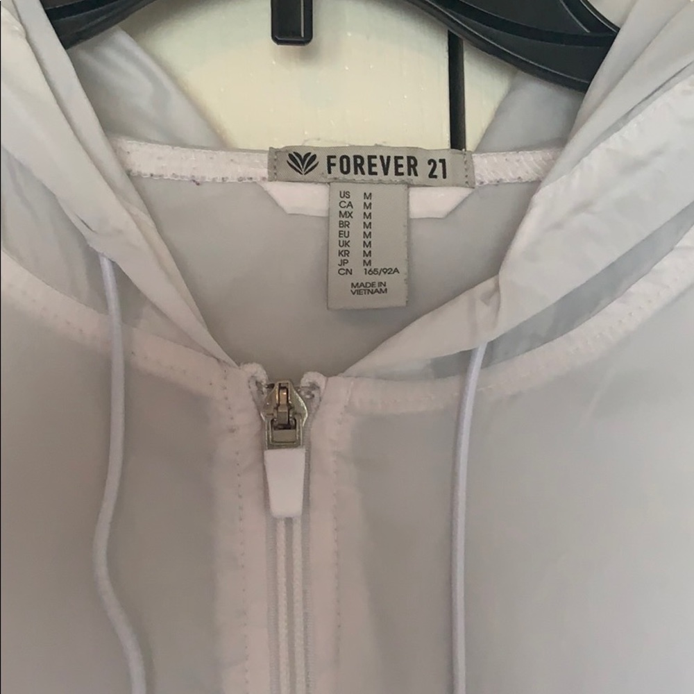 White Reflective Jacket